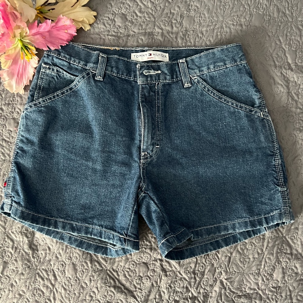 VTG Tommy Hilfiger Carpenter Jean Denim Women’s Shorts Size 2